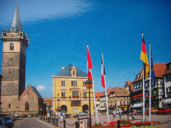 Obernai place du marché